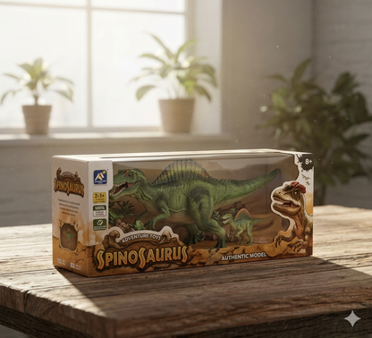 Remote-Control Dilophosaurus Dinosaur Toy Ⓢ