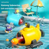 Water Toys Luminous Catapult Submarine Bath Toys